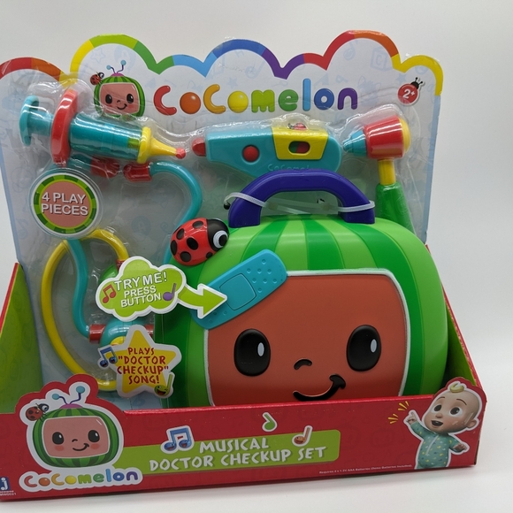 Cocomelon Musical Doctor Checkup Set NIB - Picture 2 of 3